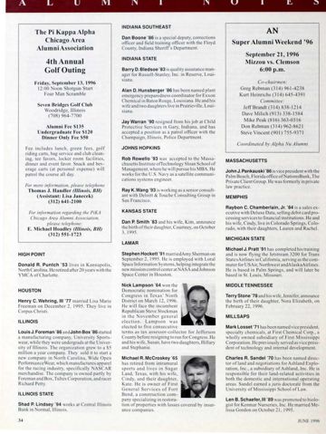 Alpha Nu Chapter Advertisement, June 1996